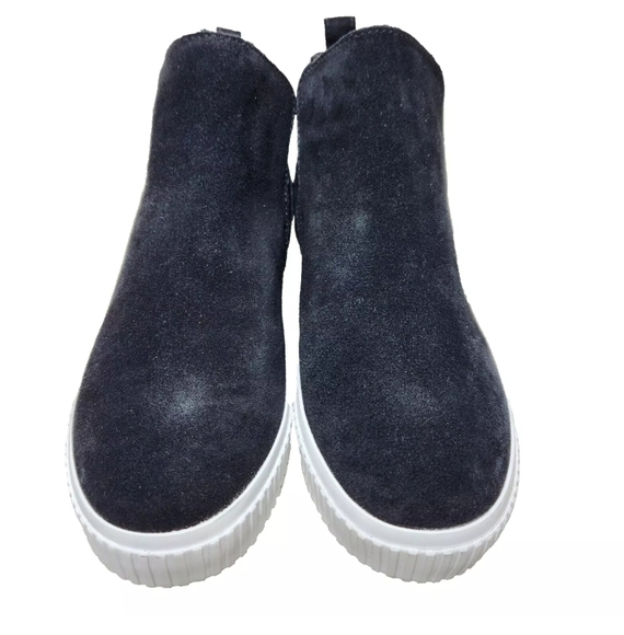 TIMBERLAND Skyla Bay Black Suede Booties Sz 8 Sneaker Boots - Picture 5 of 13